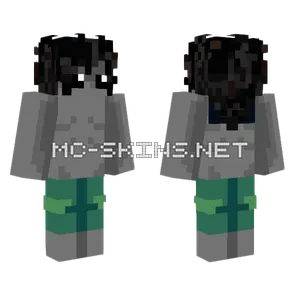 Silly Fish Atlas Minecraft skin