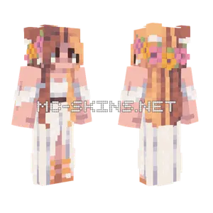 Silver Raindrops RCE Minecraft skin