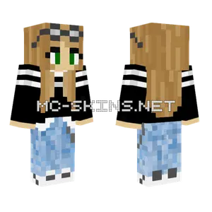 Silvsteel Original Girl Minecraft skin