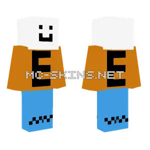 Simple E Skin Minecraft skin