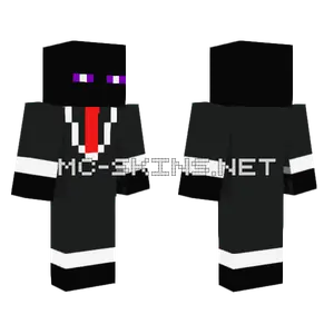 Simple Enderman Suit Minecraft skin