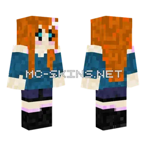 Simple Girl Minecraft skin