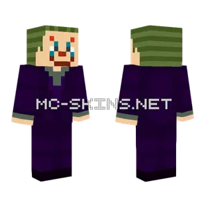 Simple Joker Minecraft skin