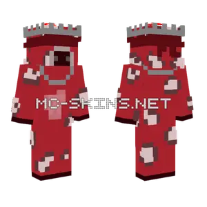 Simple Mooshroom Minecraft skin