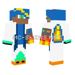 Sinami Blue Minecraft skin