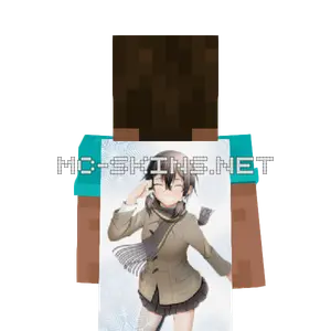 Sinon cape, outside and lining
