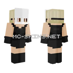 Sister Masked Girl Minecraft skin