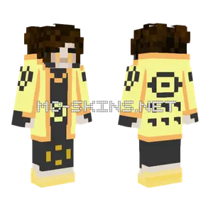 Six Path Sage Kai Minecraft skin