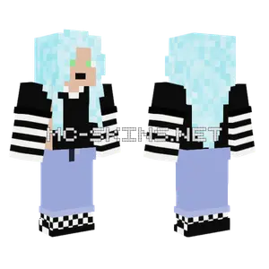 Skater E Girl Minecraft skin