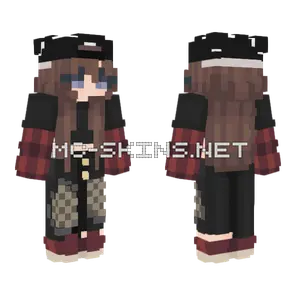 Skatergirl Minecraft skin