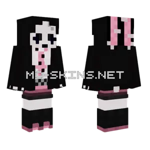 Skelebunny Girl Minecraft skin