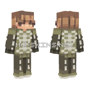 Skeleton Boy Minecraft skin