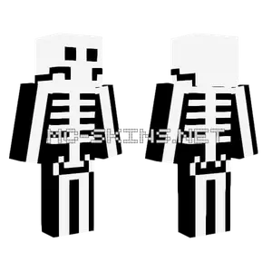 Skeleton Minecraft skin
