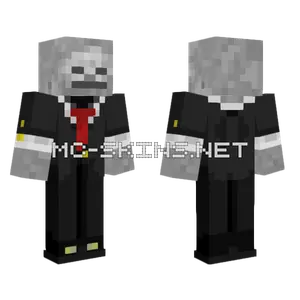 Skeleton In A Suit III Minecraft skin