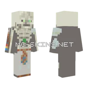 Skeleton Warrior Minecraft skin