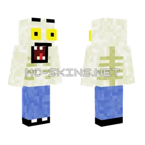 Skeleton Warrior Minecraft skin