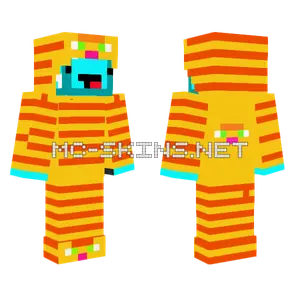 Skeppy Cat Suit Minecraft skin