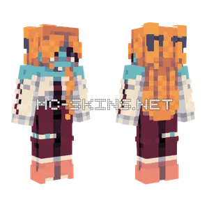Sketched Coral Ce Minecraft skin