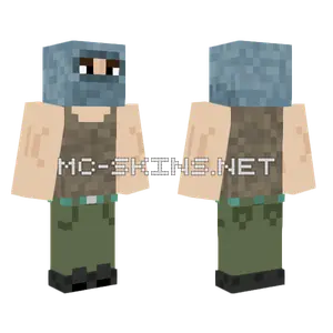 Ski Mask Guy Minecraft skin