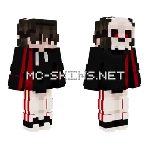 Skin and Bones Remake Minecraft skin