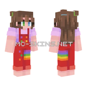 Skittles Minecraft skin