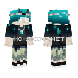 Skulk Goat Minecraft skin