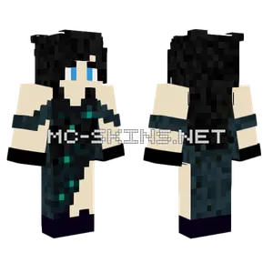 Skulk Queen Minecraft skin