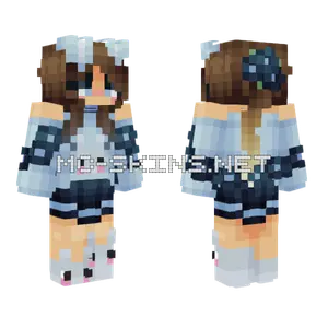 Sky Bunny Fix Derp Minecraft skin