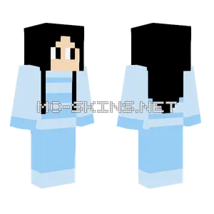 Sky Girl Minecraft skin