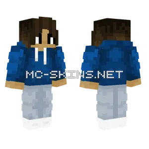 Skylen787 Blue Outfit Minecraft skin