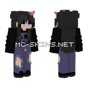 Sleep Tight Female Minecraft skin