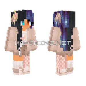 Sleepy Girl Pajamas Minecraft skin