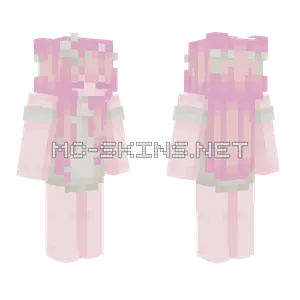 Sleepy Pink Outfit Minecraft skin