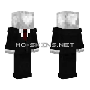 Slender Man Minecraft skin
