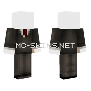 Slenderman Suit Minecraft skin
