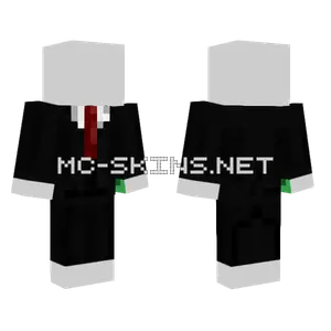 Slenderman Suit Minecraft skin