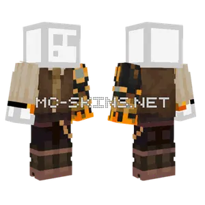 Slenderslime x Steampunk Minecraft skin