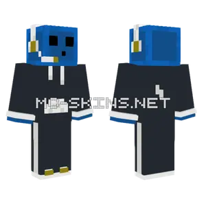 Slime Gamer Minecraft skin