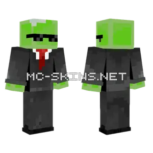 Slime Guy Minecraft skin