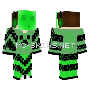 Slime Mask Minecraft skin