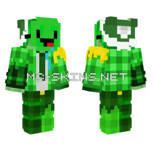 Slime Zelenikk Minecraft skin