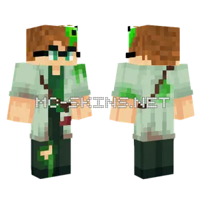 Slimecicle Dream SMP Lore Skin Minecraft skin