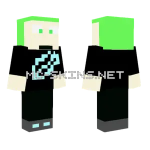Slimed Hair Man Minecraft skin