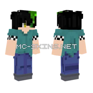 Slimitu Con Ropa De Spreendmc Minecraft skin