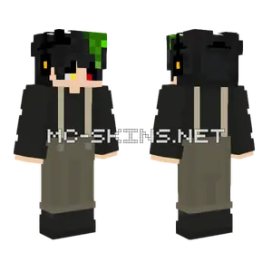 Slimitu Ropa Negra Minecraft skin