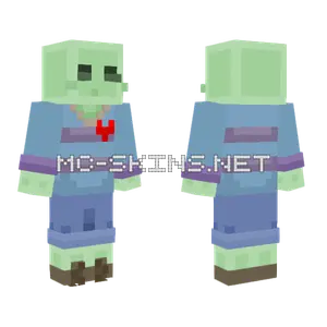 Slimme Zombie Boy Minecraft skin