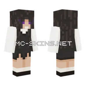Slip Up Dress Minecraft skin