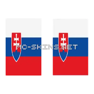 Slovakia Flag cape, outside and lining
