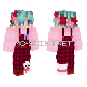 Smajor Pink Presents MCC Minecraft skin