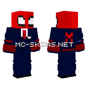 Smart Spiderman Minecraft skin